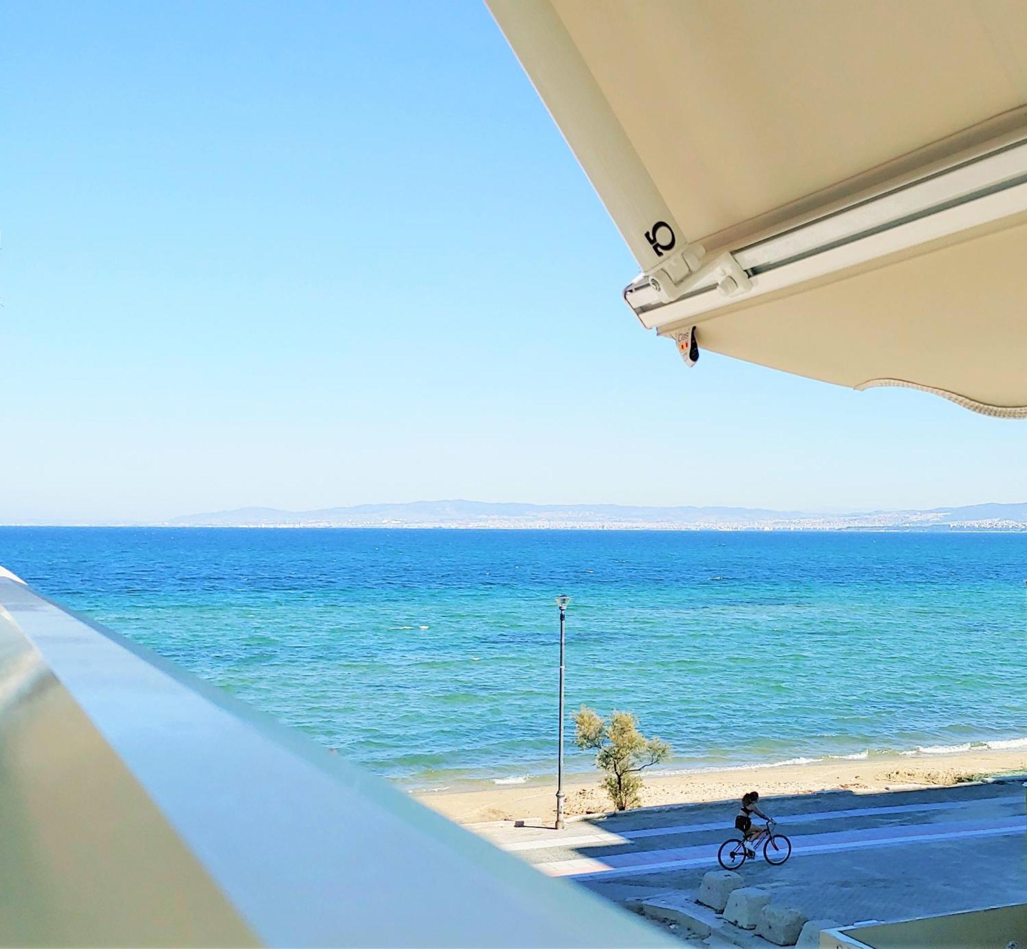 Niko'S Apartment - Beautiful Sea View Apartment ! Peraía Eksteriør bilde